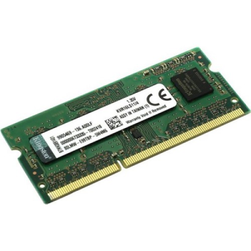 Модуль памяти для ноутбука SoDIMM DDR3L 4GB 1600 MHz Kingston (KVR16LS11/4WP)