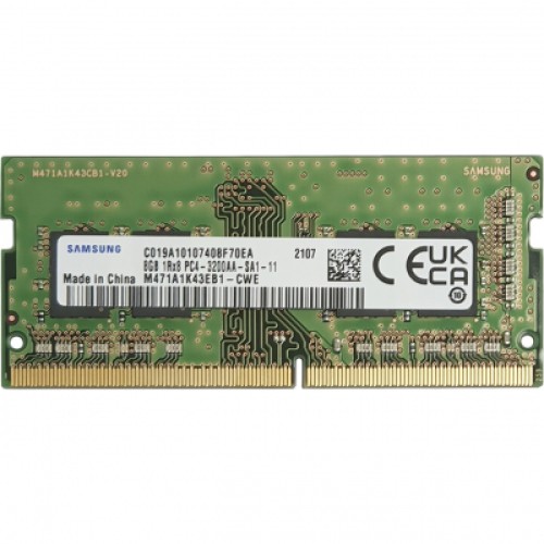 Модуль памяти для ноутбука SoDIMM DDR4 8GB 3200 MHz Samsung (M471A1K43EB1-CWE)