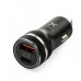 Зарядное устройство Vinga QC3.0 + PD Quick Car Charger aluminium 36W Max black (VCCQPAC)