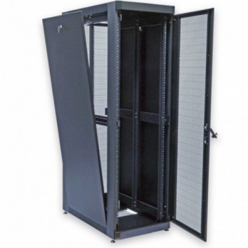 Шкаф напольный CMS 42U 610x1055 мм (Ш*Г) перф. двери, усиленая (UA-MGSE42610MPB) Шкаф напольный CMS 42U 610x1055 мм (Ш*Г) перф. двери, усиленая (UA-MGSE42610MPB)