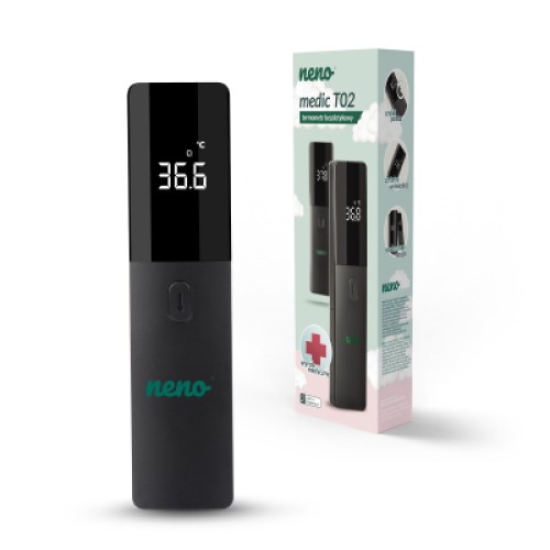 Термометр Neno Medic T02 - бесконтактный медицинский инфракрасный (5902479672038)