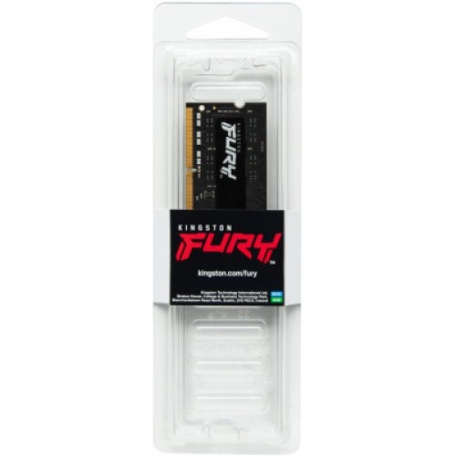 Модуль памяти для ноутбука SoDIMM DDR4 8GB 2666 MHz Fury Impact Kingston Fury (ex.HyperX) (KF426S15IB/8)