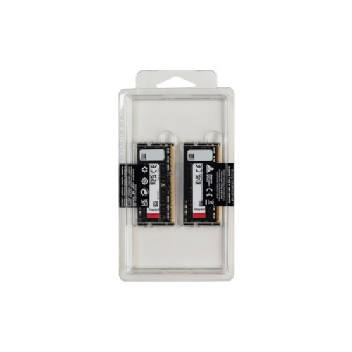 Модуль памяти для ноутбука SoDIMM DDR3L 16GB (2x8GB) 1866 MHz Fury Impact Kingston Fury (ex.HyperX) (KF318LS11IBK2/16)