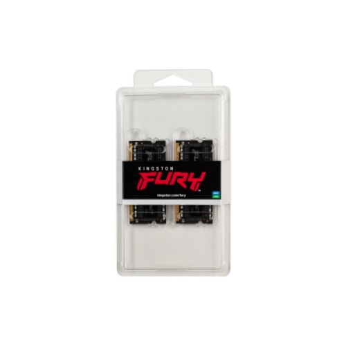 Модуль памяти для ноутбука SoDIMM DDR3L 8GB (2x4GB) 1866 MHz Fury Impact Kingston Fury (ex.HyperX) (KF318LS11IBK2/8)