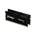Модуль памяти для ноутбука SoDIMM DDR3L 8GB (2x4GB) 1866 MHz Fury Impact Kingston Fury (ex.HyperX) (KF318LS11IBK2/8)
