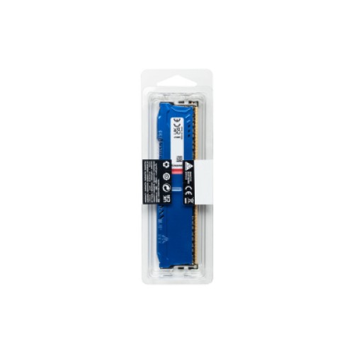 Модуль памяти для компьютера DDR3 8GB 1600 MHz Fury Beast Blue Kingston Fury (ex.HyperX) (KF316C10B/8)