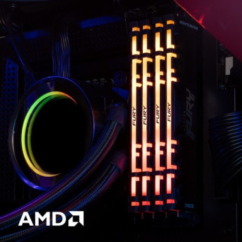 Модуль памяти для компьютера DDR4 16GB (2x8GB) 3600 MHz Fury Renegade RGB Kingston Fury (ex.HyperX) (KF436C16RBAK2/16)