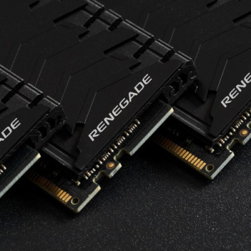 Модуль памяти для компьютера DDR4 16GB (2x8GB) 3600 MHz Fury Renegade Black Kingston Fury (ex.HyperX) (KF436C16RBK2/16)