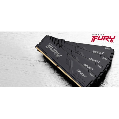 Модуль памяти для компьютера DDR4 8GB 3733 MHz Fury Beast Black Kingston Fury (ex.HyperX) (KF437C19BB/8) Модуль памяти для компьютера DDR4 8GB 3733 MHz Fury Beast Black Kingston Fury (ex.HyperX) (KF437C19BB/8)
