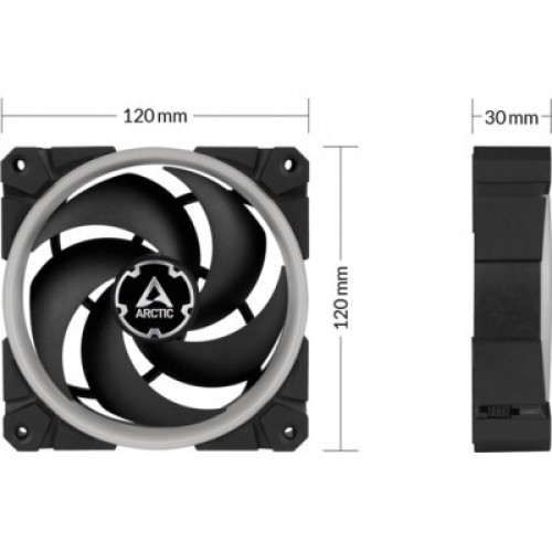 Кулер для корпуса Arctic P120 A-RGB 3x120mm ARGB (ACFAN00156A)