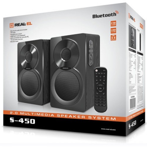 Акустическая система REAL-EL S-450 Black (EL121200005)