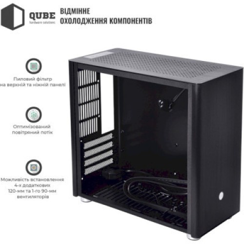 Корпус Qube QBV9M_WBNU3 Корпус Qube QBV9M_WBNU3