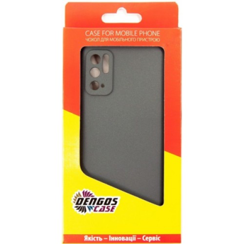 Чехол для мобильного телефона Dengos Carbon Xiaomi Redmi Note 10 5G (grey) (DG-TPU-CRBN-127)