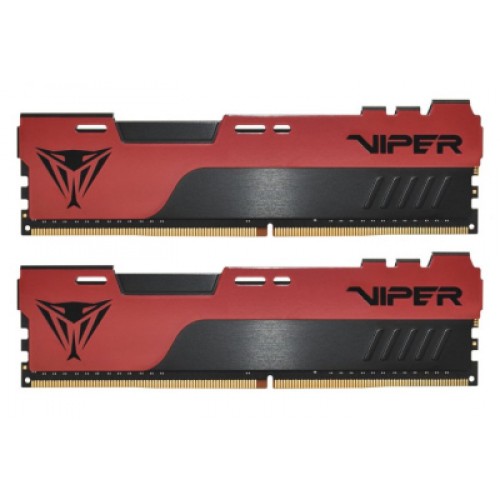 Модуль памяти для компьютера DDR4 16GB (2x8GB) 3200 MHz Viper Elite II Red Patriot (PVE2416G320C8K)