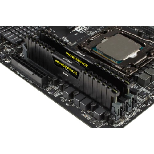 Модуль памяти для компьютера DDR4 16GB (2x8GB) 3600 MHz Vengeance LPX Black Corsair (CMK16GX4M2Z3600C18)