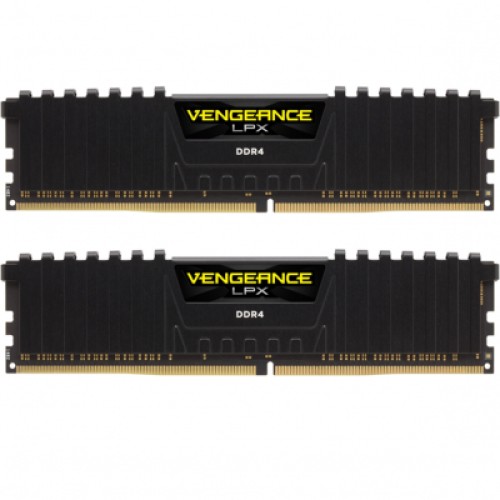 Модуль памяти для компьютера DDR4 16GB (2x8GB) 3600 MHz Vengeance LPX Black Corsair (CMK16GX4M2Z3600C18)