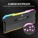 Модуль памяти для компьютера DDR4 16GB (2x8GB) 3600 MHz Vengeance RGB Pro SL Black Corsair (CMH16GX4M2Z3600C18)