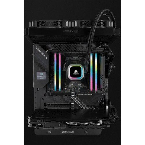 Модуль памяти для компьютера DDR4 16GB (2x8GB) 3600 MHz Vengeance RGB Pro SL Black Corsair (CMH16GX4M2Z3600C18)