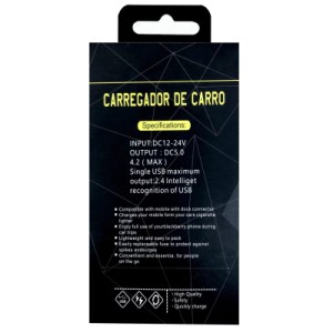 Зарядное устройство XoKo CC-300 3 USB 4.2A Black (CC-300-BK)