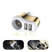 Зарядное устройство XoKo CC-303 2 USB 2.1A Gold / White (CC-303-GDWH)