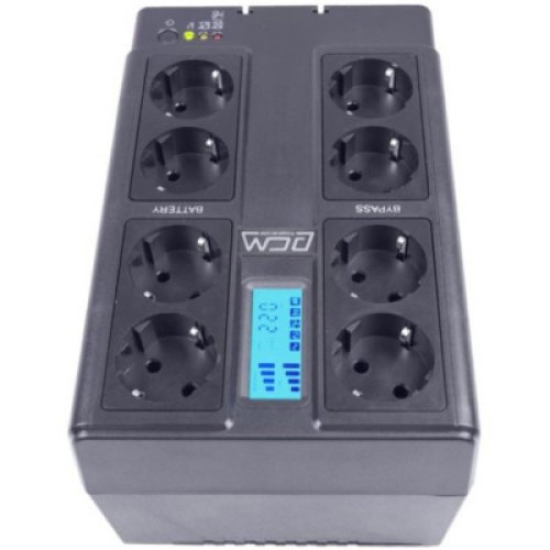 Источник бесперебойного питания Powercom CUB-850N LCD