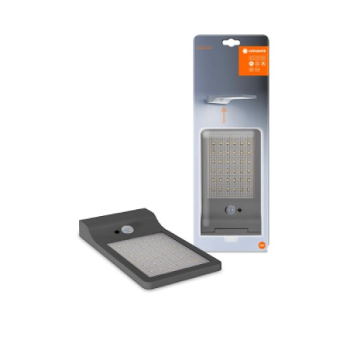 Прожектор Osram на солнечной батарее DOORLED SOLAR 3w (320Lm) 4000K датчик д (4058075267862)
