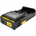 Зарядное устройство для аккумуляторов Nitecore Digicharger D2 (2 channels, LCD дисп.,Li-ion, Ni-MH/Ni-Cd, A (09001)