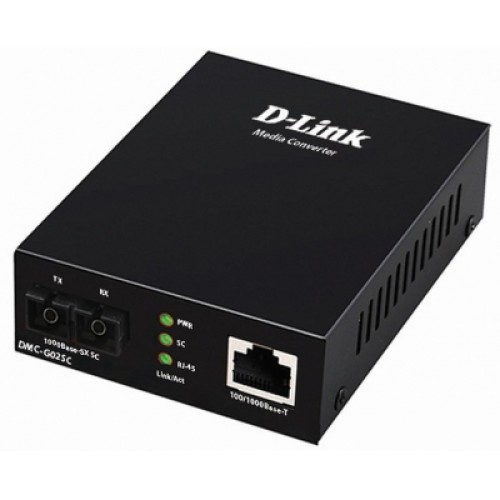 Медиаконвертер D-Link DMC-G02SC