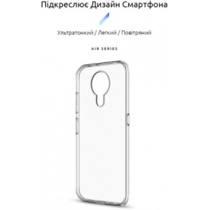 Чехол для мобильного телефона Armorstandart Air Series Nokia G10/G20 Transparent (ARM59438)
