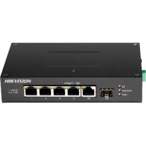 Коммутатор сетевой Hikvision DS-3T0506HP-E/HS