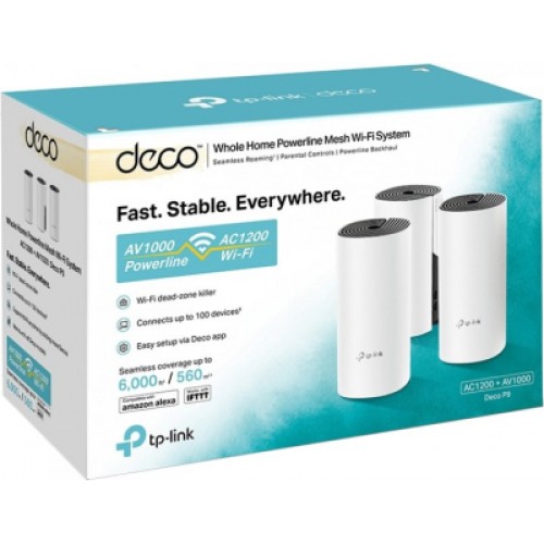 Точка доступа Wi-Fi TP-Link DECO-P9-3-PACK
