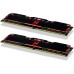 Модуль памяти для компьютера DDR4 32GB (2x16GB) 3200 MHz IRDM Black Goodram (IR-X3200D464L16A/32GDC)
