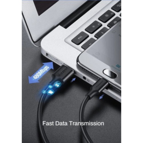 Дата кабель USB 2.0 AM to Micro 5P 1.5m US289 (Black) Ugreen (60137)