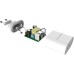 Зарядное устройство Ugreen CD104 2xUSB 3.4A Charger (White) (20384)