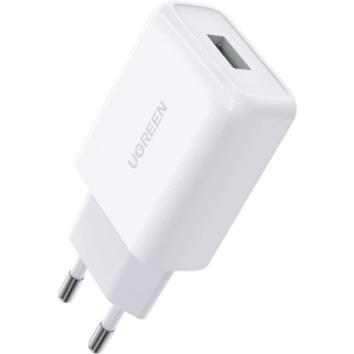 Зарядное устройство Ugreen CD122 18W USB QC 3.0 Charger (White) (10133) Зарядное устройство Ugreen CD122 18W USB QC 3.0 Charger (White) (10133)