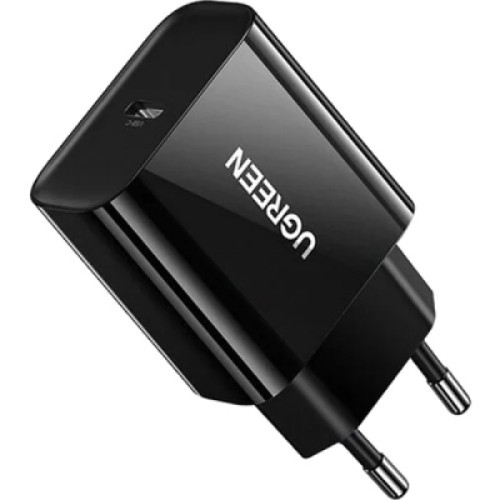 Зарядное устройство Ugreen CD137 20W Type-C PD Charger (Black) (10191) Зарядное устройство Ugreen CD137 20W Type-C PD Charger (Black) (10191)