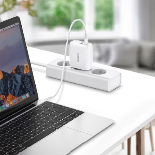 Зарядное устройство Ugreen CD170 36W USB + Type-C Charger (White) (60468)