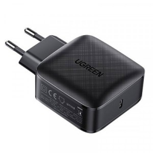 Зарядное устройство Ugreen CD217 65W Type-C PD GaN Charger (Black) (70817)