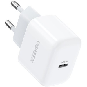 Зарядное устройство Ugreen CD241 Mini PD 20W Fast Charger (White) (10220)