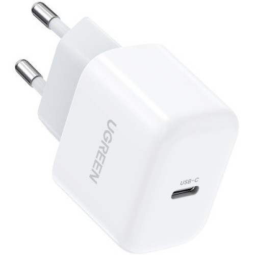 Зарядное устройство Ugreen CD241 Mini PD 20W Fast Charger (White) (10220)