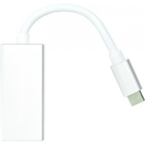 Переходник PowerPlant USB Type-C 3.1 Thunderbolt 3 (M) - DisplayPort (F), 4K, 0.15 (CA911851)