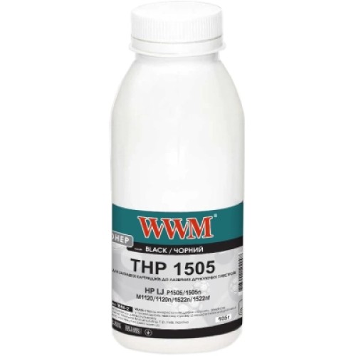 Тонер HP LJ P1505 (бутль 105 г) WWM (TB86-2)