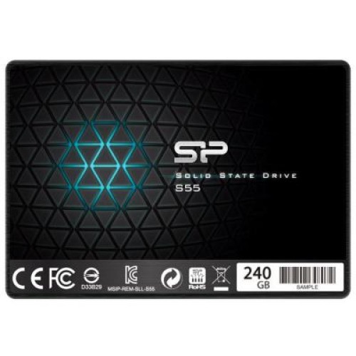 Накопитель SSD 2.5" 240GB Silicon Power (SP240GBSS3S55S25) Накопитель SSD 2.5" 240GB Silicon Power (SP240GBSS3S55S25)
