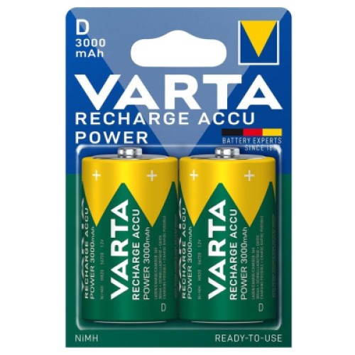 Аккумулятор D Power Accu 3000mAh * 2 Varta (56720101402)