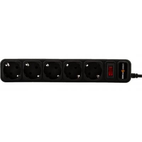 Сетевой фильтр питания LogicPower LP-X5-UPS 3.0м, 0,75mm2, 10A (2754)