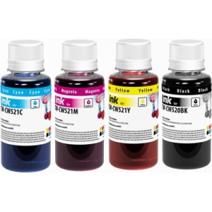 Чернила ColorWay Canon PG-510/CLI521 (4х100) BK/С/M/Y (CW-CW520/CW521SET01)
