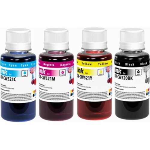 Чернила ColorWay Canon PG-510/CLI521 (4х100) BK/С/M/Y (CW-CW520/CW521SET01)