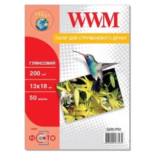 Фотобумага WWM 13x18 (G200.P50)