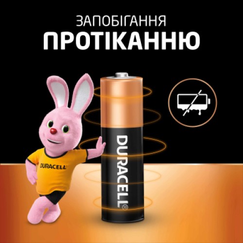 Батарейка Duracell AA лужні 2 шт. в упаковці (5000394058163 / 81551267)