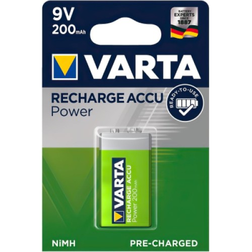 Аккумулятор Varta Крона Power Accu 6F22 9V 200m (56722101401)